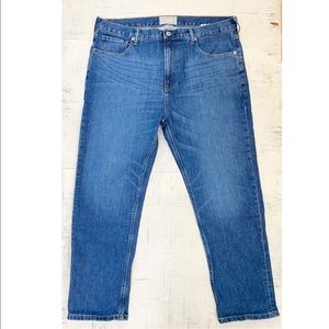 Everlane Ankle Medium Wash Jeans Size 33 Inseam 27